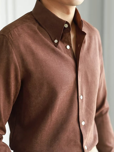 Camisa Artística Minimalista para Hombre - Diseño Trendy - Image 11