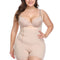 Jumpsuit Enterizo Melocotón con Corset para Mujer Talla Grande