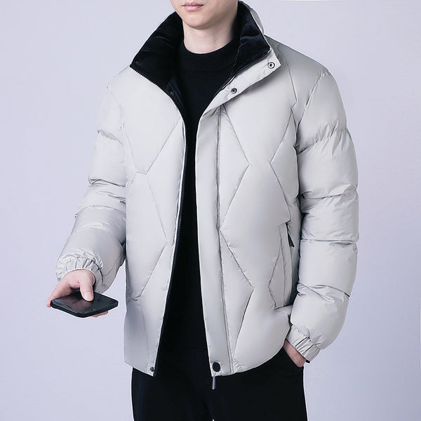Chaqueta de Invierno para Hombre con Acolchado de Algodón - Calidez y Estilo