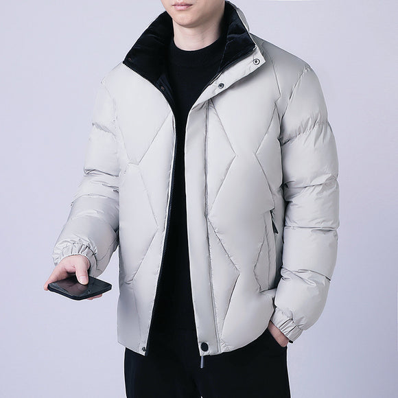 Chaqueta de Invierno para Hombre con Acolchado de Algodón - Calidez y Estilo