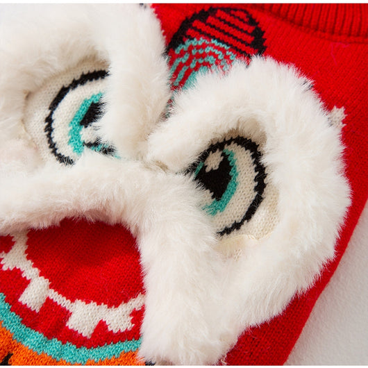 Suéter Navideño para Gatos y Mascotas - Abrigo Tejido Cálido para Invierno - Image 5