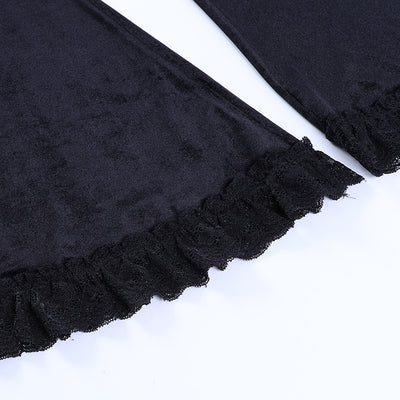 Pantalones Acampanados Negros Mujer - Cintura Alta Versátil para Todos los Estilos - Image 5