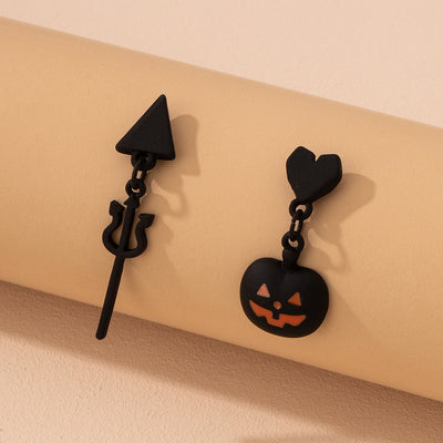 Aretes con Fantasmas, Calaveras y Murciélagos para Halloween - Image 17