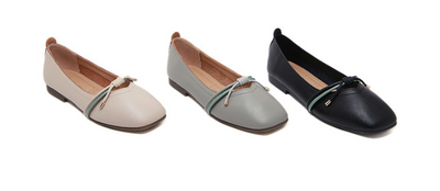 Zapatos de Punta Cuadrada con Suela Flexible - Image 11