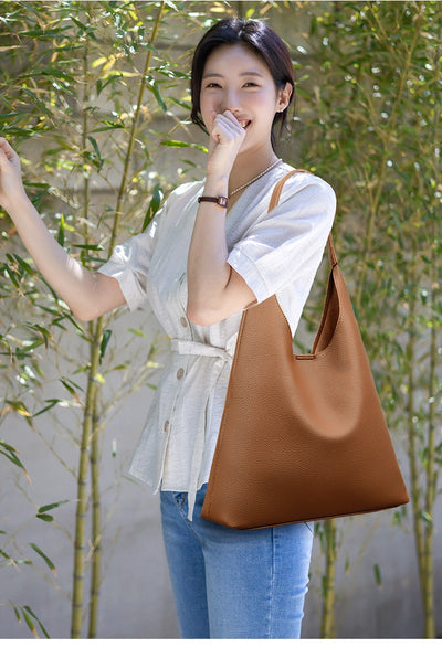 Bolso Retro de Cuero Suave con Gran Capacidad para Llevar al Hombro - Image 29