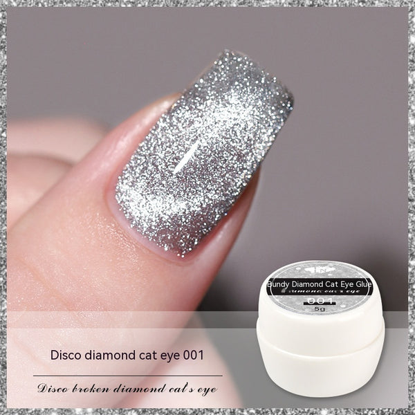 Esmalte de Uñas Gel Ojo de Gato Reflectante con Efecto Diamante - Image 3