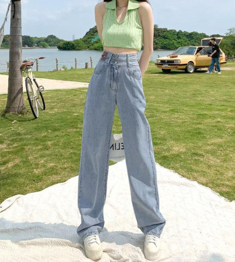 Jeans Anchos Forro Polar Térmico Efecto Adelgazante para Mujer - Image 12