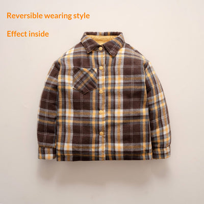 Chaqueta Reversible Ligera para Niños - Abrigo Versátil y Cómodo - Image 9