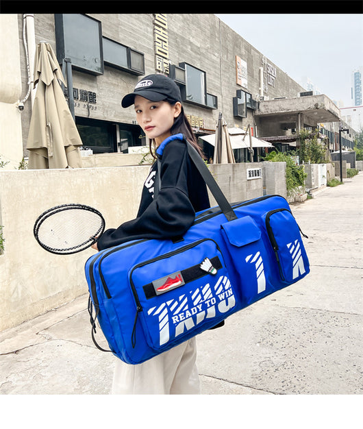 Bolsa Deportiva para Bádminton y Tenis de Gran Capacidad para Hombre y Mujer - Image 4