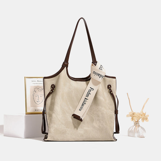 Bolso de Cuero Genuino Tipo Bandolera Grande - Casual y Versátil