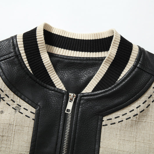 Chaqueta Suelta Estilo Retro Americano con Estampado de Alas de Ángel - Image 3