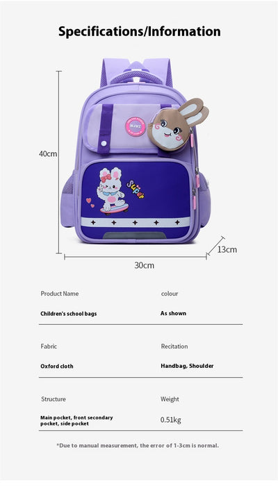 Mochila Escolar Infantil Gran Capacidad con Protección Dorsal Dinosaurio - Image 22