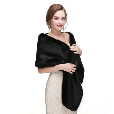 Estola de Piel de Zorro para Novia - Chal Elegante Invierno - Image 3