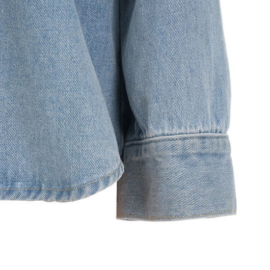 Chaqueta Camisa Denim Lavado Irregular Oversize - Image 11