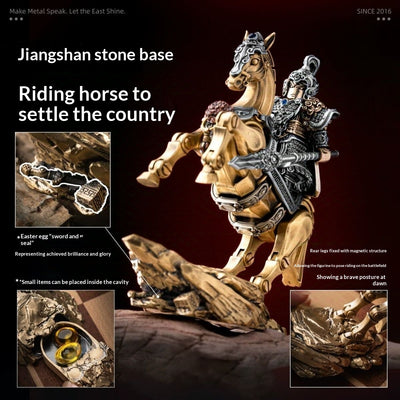 Figura Decorativa de Caballo en Movimiento para Sala de Estar - Image 10