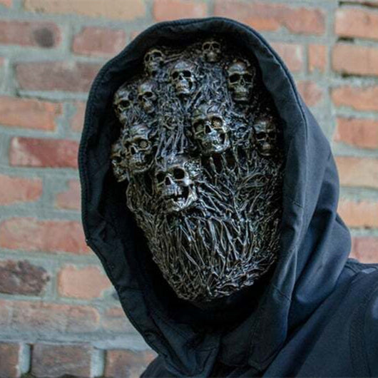 Máscara Calavera Steampunk Terror Apocalíptico - Image 7