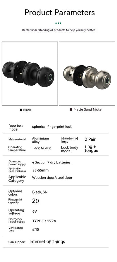 Cerradura Inteligente de Seguridad con Huella Dactilar - Image 11