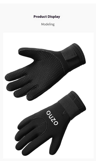 Guantes de Neopreno Antideslizantes para Pesca, Natación y Snorkel - Image 15