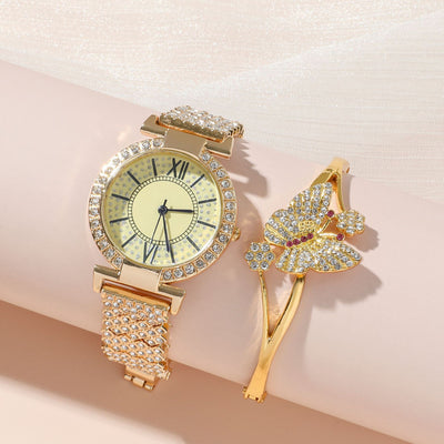 Reloj de Oro Lujo con Diamantes para Mujer - Elegancia Completa - Image 7