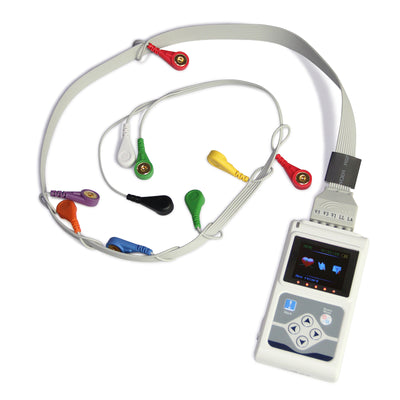 Monitor Cardíaco Holter 12 Canales 24 Horas - Sistema EKG Portátil Profesional - Image 8