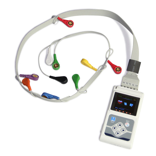 Monitor Cardíaco Holter 12 Canales 24 Horas - Sistema EKG Portátil Profesional - Image 8