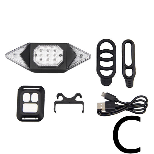 Luz Trasera para Bicicleta con Control Remoto Inalámbrico y Carga USB - Image 11