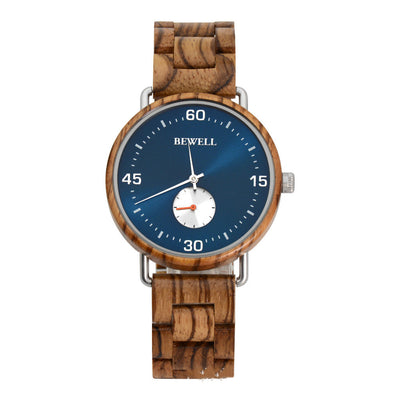 Reloj de Madera para Hombre con Fondo de Acero y Forro Interior - Image 3