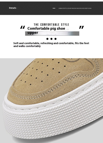Tenis Deportivos Casuales Plataforma para Hombre Talla Grande 46 Transpirables - Image 12