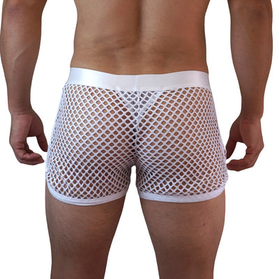 Calzoncillos Tipo Boxer Mesh de Cintura Baja para Hombre - Image 40
