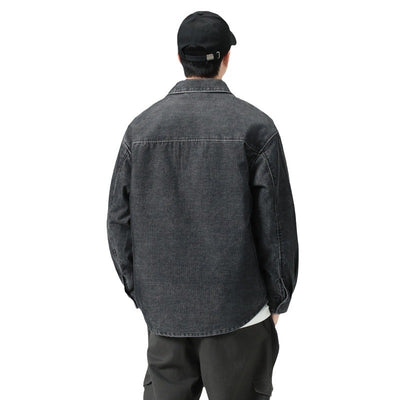 Camisa de Trabajo Pana Lavada Multi-Bolsillos Hombre - Versátil y Durable - Image 5