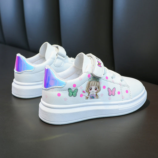 Tenis Deportivos Blancos Transpirables para Niños - Image 3