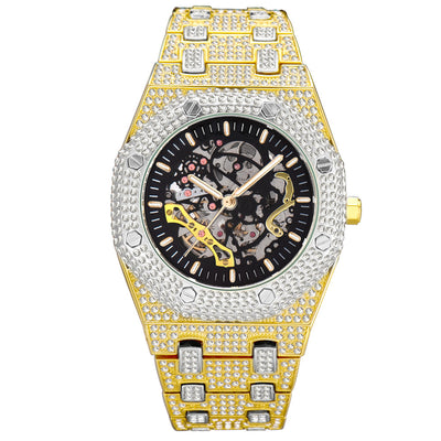 Reloj de Hombre Acero Inoxidable Resistente al Agua con Esfera Luminosa - Image 6