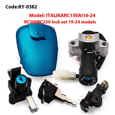 Juego de Cerraduras de Seguridad para Italika RC150, RC200 y RC250 - Image 2
