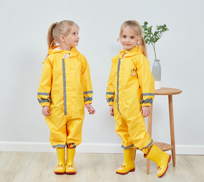 Impermeable Infantil Ecológico 2 en 1 con Pantalón Integrado - Image 8