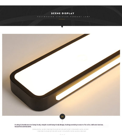 Lámpara de Techo LED Nórdica Minimalista para Pasillos - Image 8