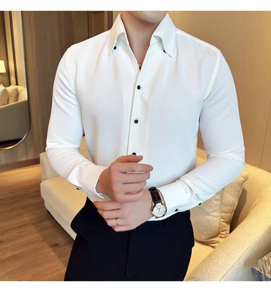 Camisa Térmica Textura Waffle Cuello V Manga Larga - Image 32