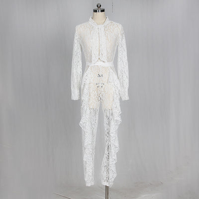 Jumpsuit de Encaje Elegante - Image 13