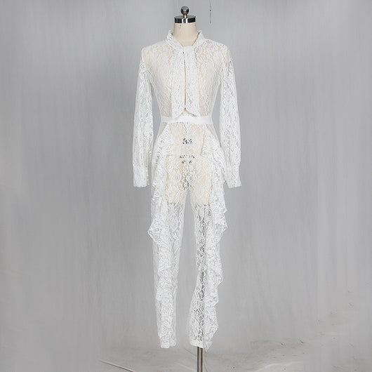 Jumpsuit de Encaje Elegante - Image 13
