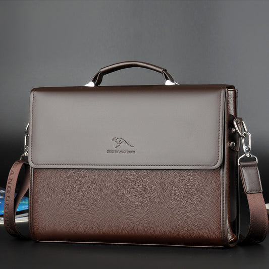 Maletín Ejecutivo Crossbody para Hombre - Bolsa de Negocios Premium