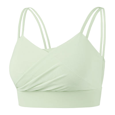 Sujetador Deportivo Mesh Plisado Backless para Fitness - Image 5