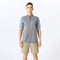 Playera Manga Corta Ice Silk Personalidad Fashion para Hombre