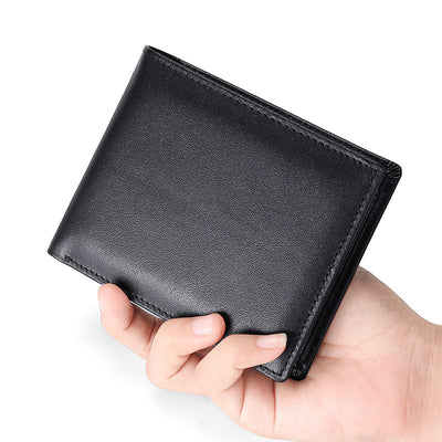 Billetera de Cuero para Hombre con Protección RFID Anti-Fraude - Image 2