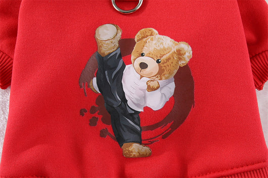 Ropa Térmica Kung Fu para Perros - Forro Polar Abrigador - Image 8