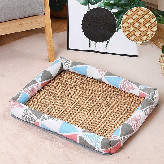 Cama Fresca de Lino para Perros - Nido Transpirable para Verano - Image 8