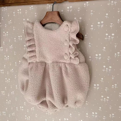 Mameluco Infantil Estilo Vaquero Forrado en Lana Merino con Bolsillos Grandes - Image 7