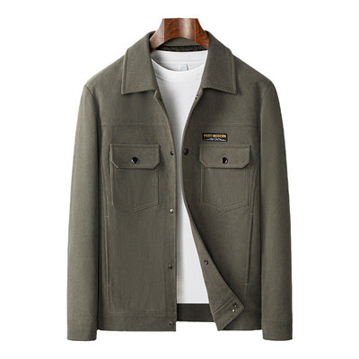 Chaqueta de Piqué para Hombre - Casual Profesional con Cuello Polo - Image 5