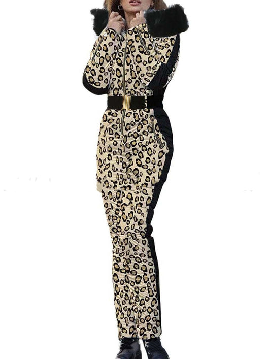 Traje de Esquí Deportivo con Capucha para Mujer - Abrigo de Invierno Premium - Image 12