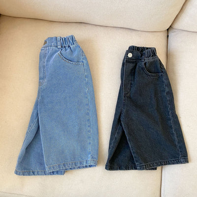 Pantalones Vaqueros Niña Cintura Ancha Estilo Moderno - Image 14
