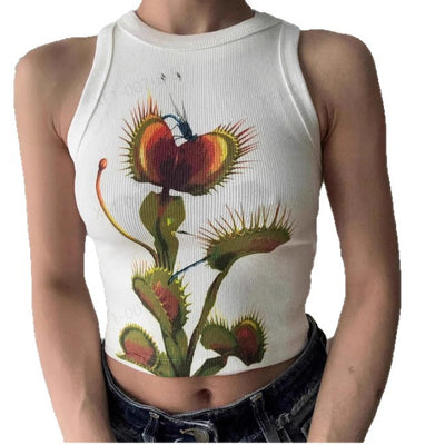 Camisola Floral Estampada Ajuste Slim Americano - Image 6