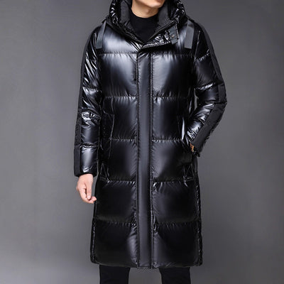 Chaqueta de Plumas Acolchada con Capucha para Hombre - Image 14